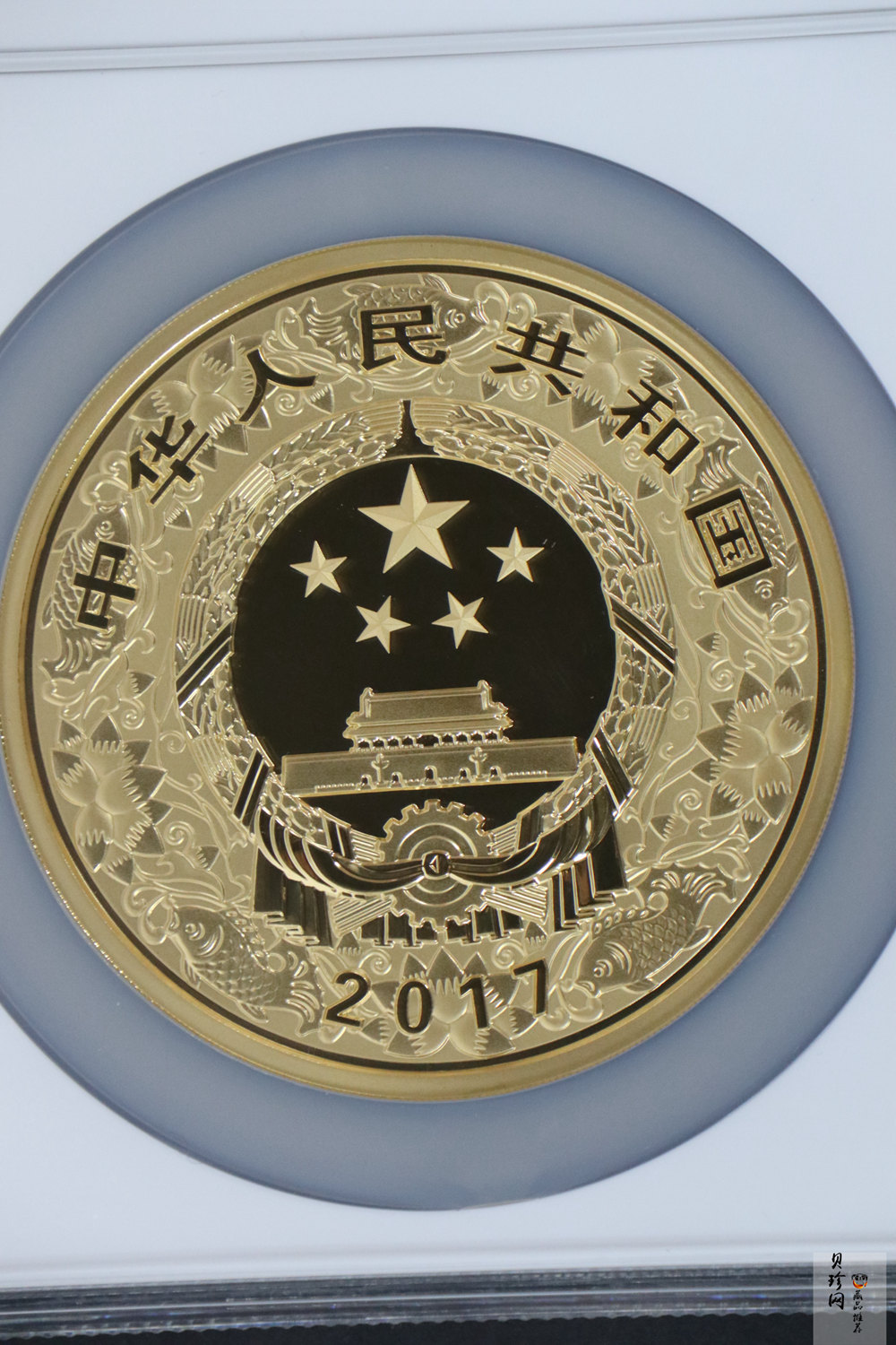 【161513】2017年丁酉（鸡）年生肖流通纪念币-雄鸡500克精制金币