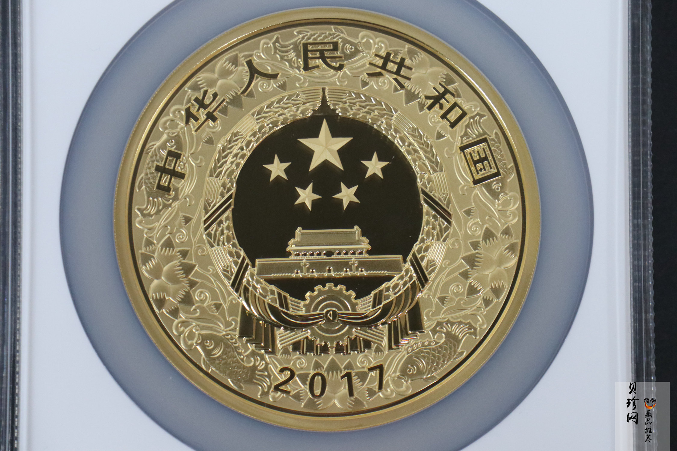 【161513】2017年丁酉（鸡）年生肖流通纪念币-雄鸡500克精制金币