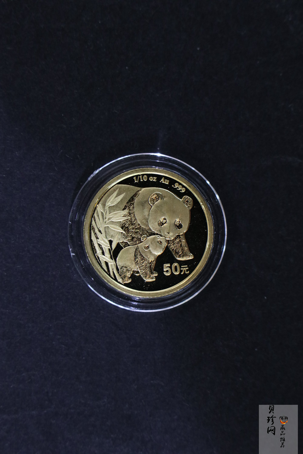 【049110】2004年熊猫普制金币5枚一套