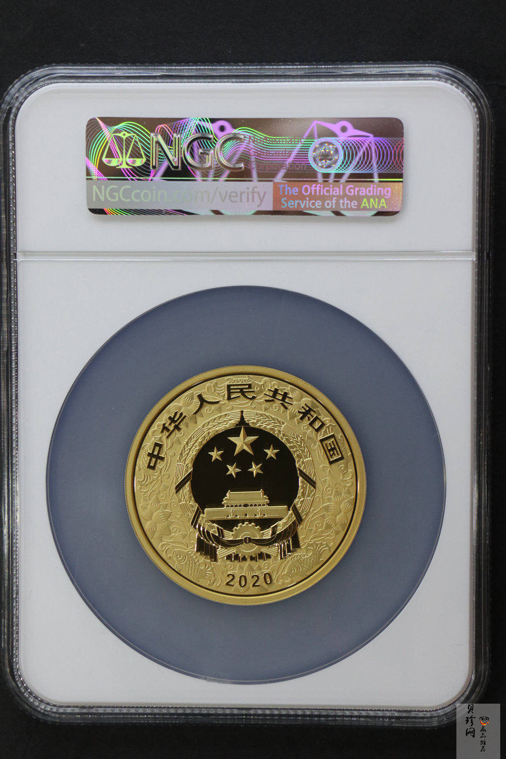 【201511】2020年庚子鼠年150g圆形精制彩金币
