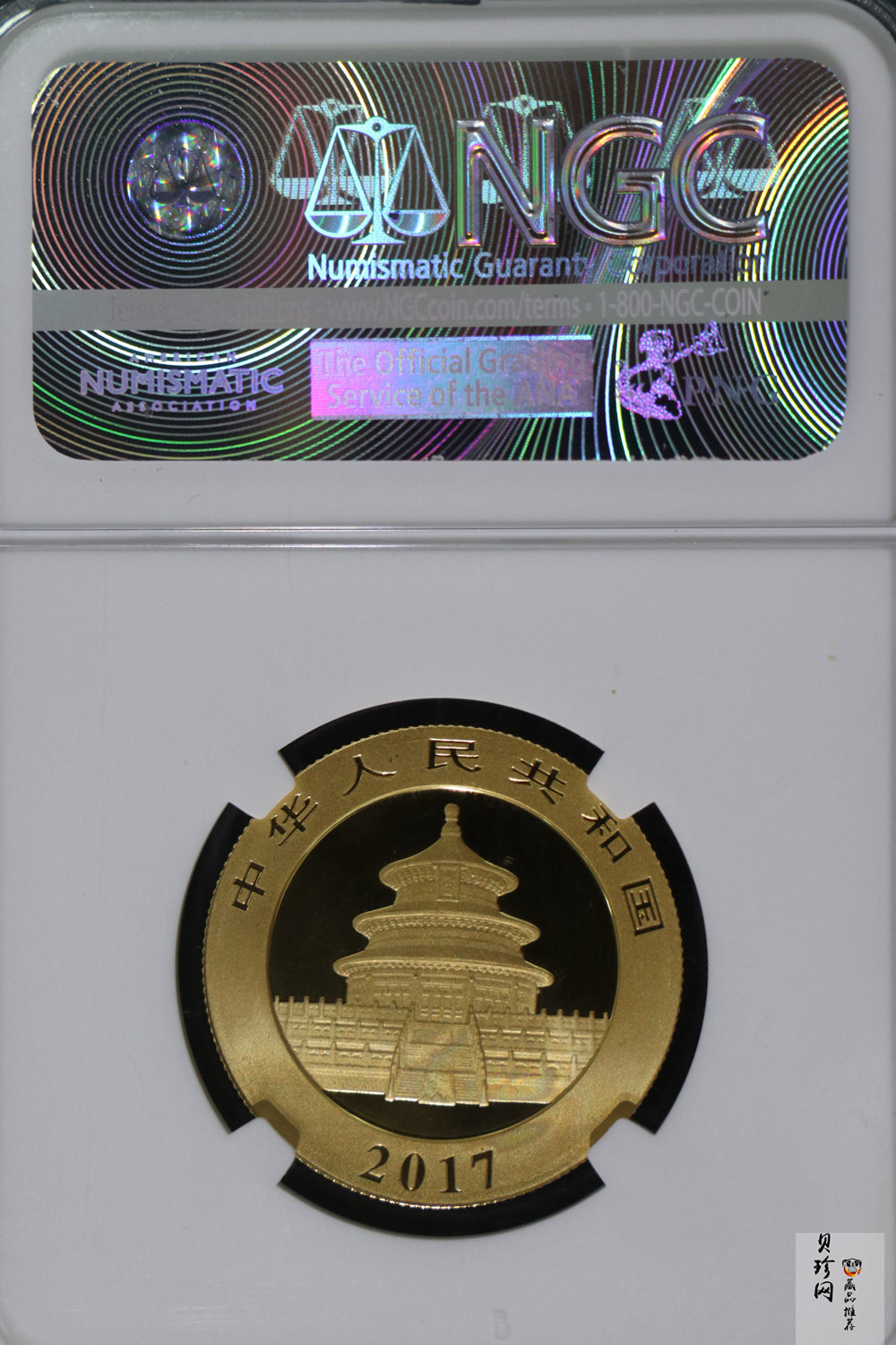 【170104】2017年熊猫15克普制金币