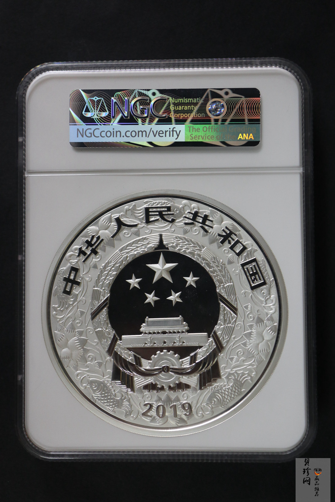 【191121】2019中国己亥（猪）年金银纪念币1公斤圆形银质纪念币