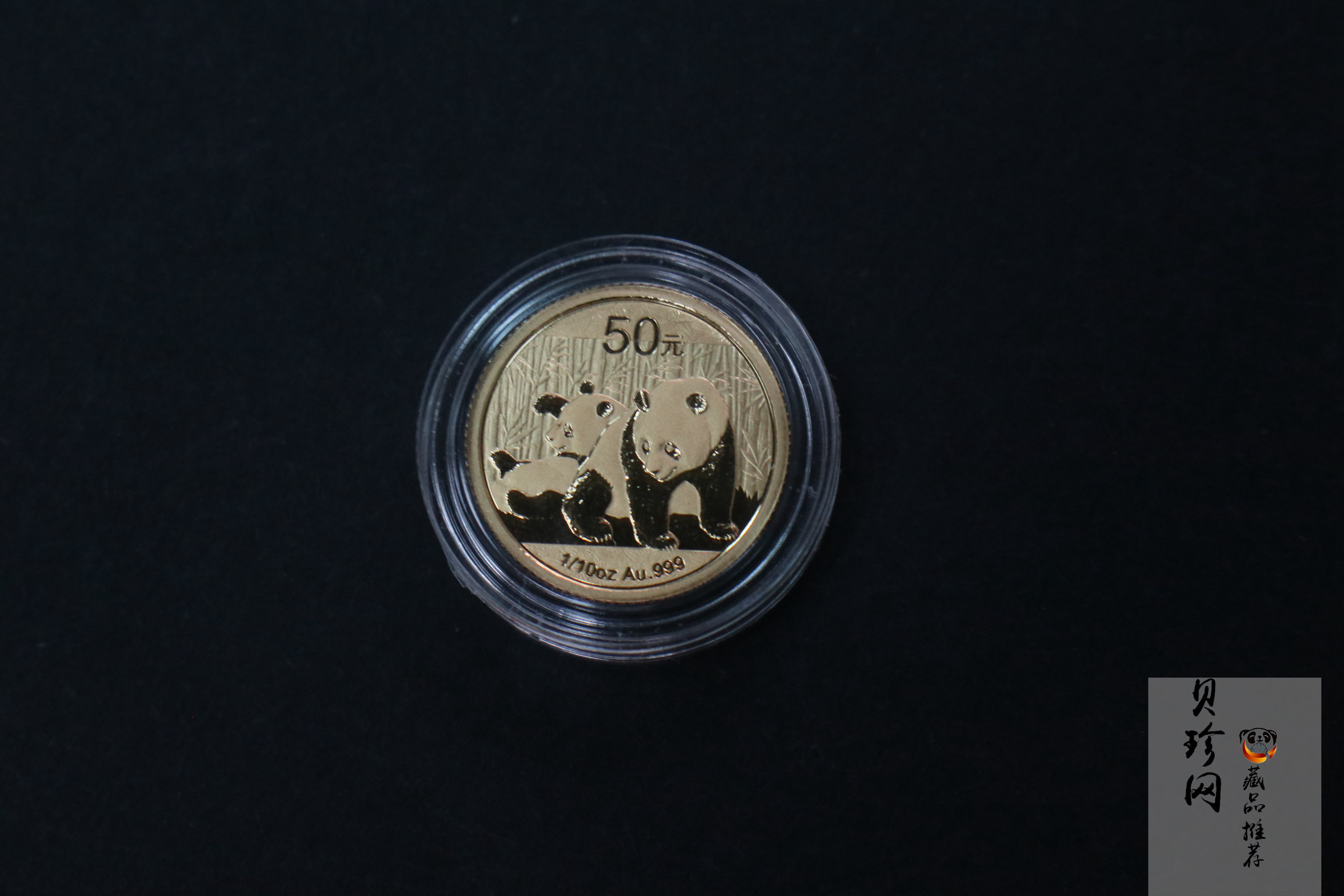 【109050】2010年熊猫普制金币5枚一套