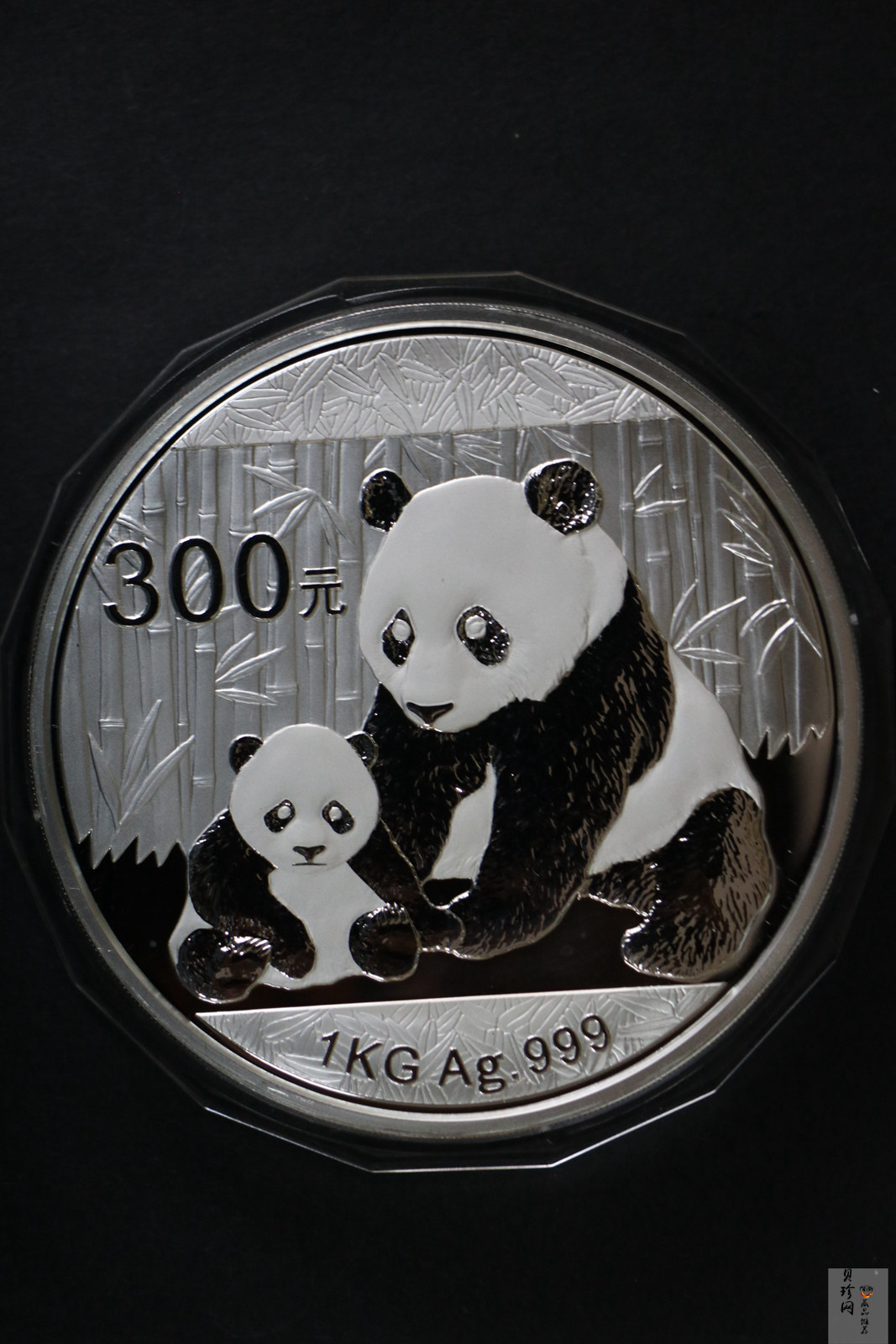 【120110】2012年熊猫1公斤精制银币