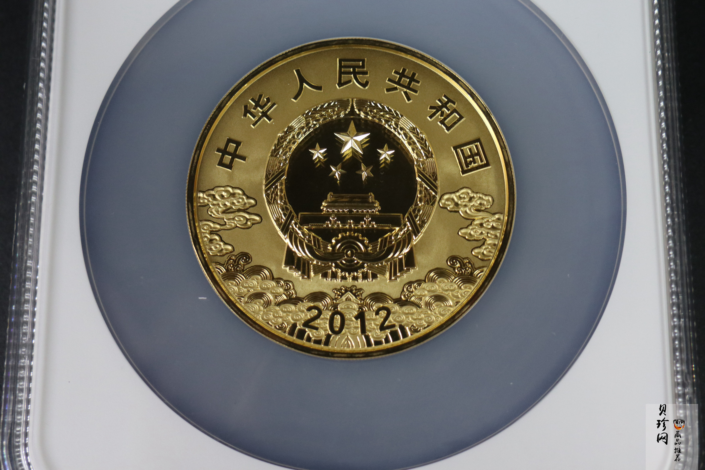 【120501】2012年京剧脸谱第（3）组-关羽5盎司精制彩金币