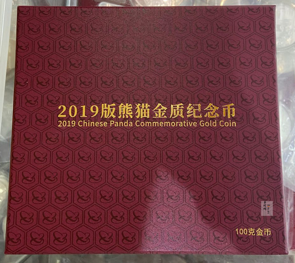 【190402】2019年熊猫100克精制金币