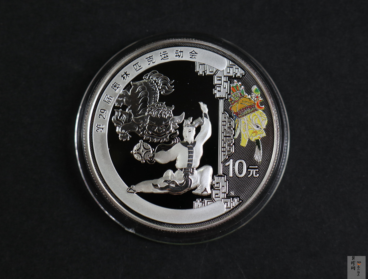 【089290】2008年第29届奥林匹克运动会第（3）组精制金银币6枚一套