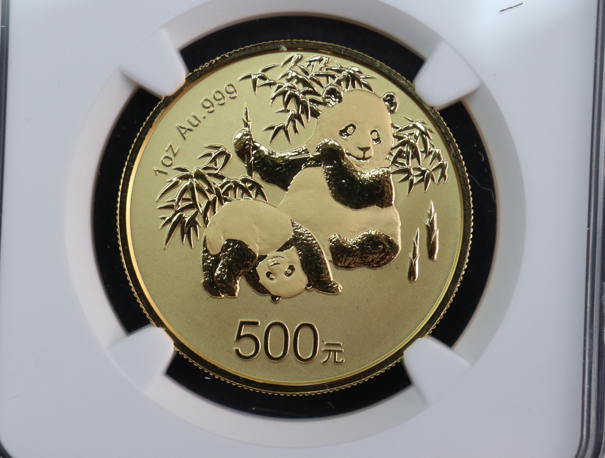 【120202】2012年熊猫金币发行30周年1盎司精制金币