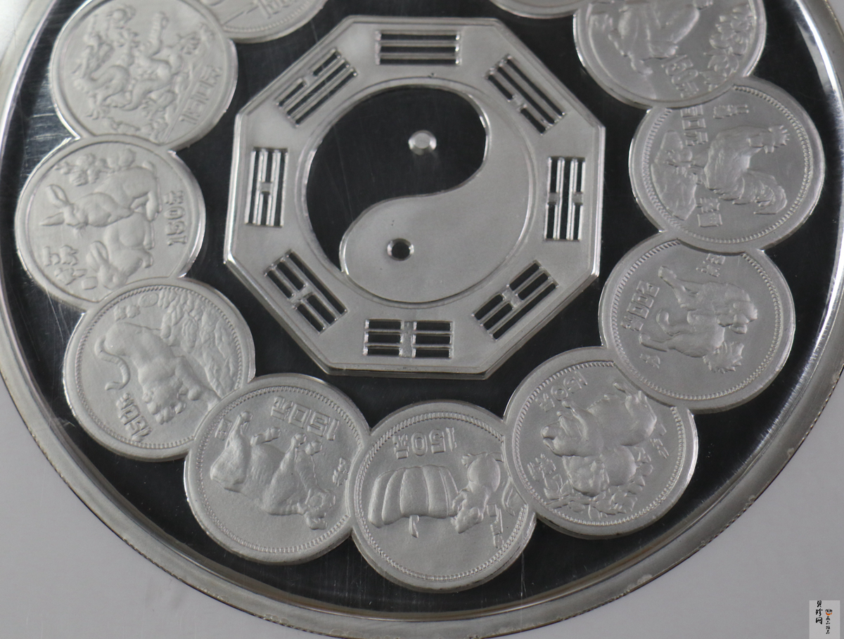 【920402】1992年生肖纪念币发行12周年1公斤精制银币