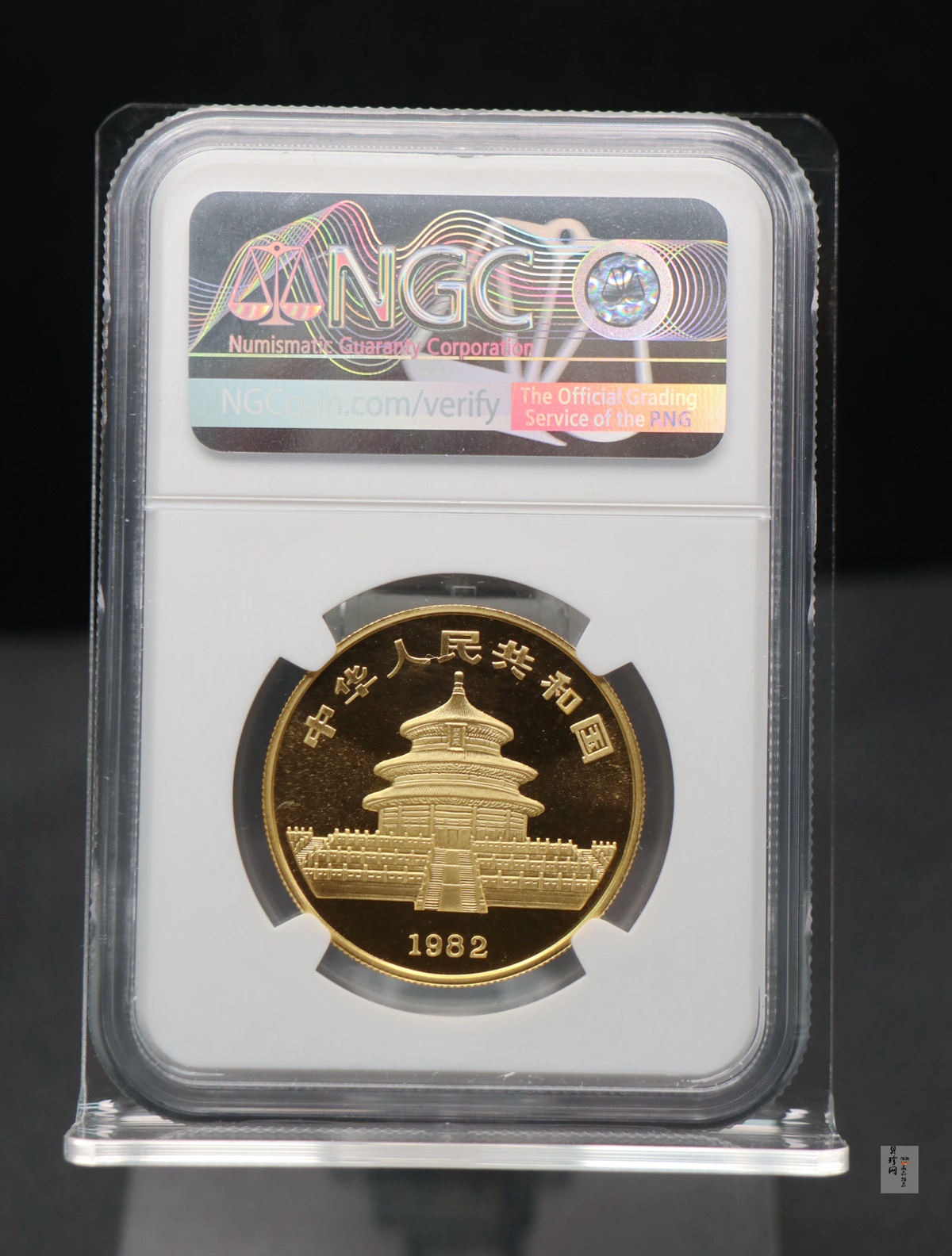 【820101】1982年熊猫1盎司普制金币
