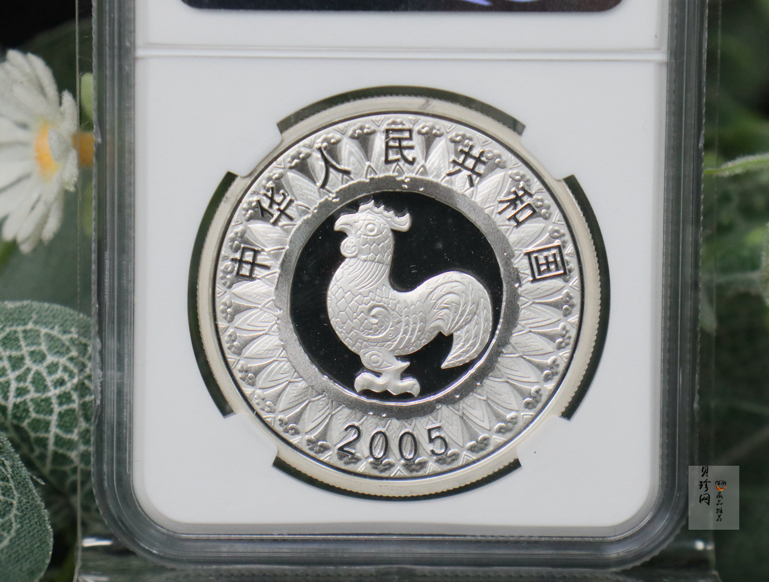 【050211】2005年乙酉鸡年生肖1盎司普制银币