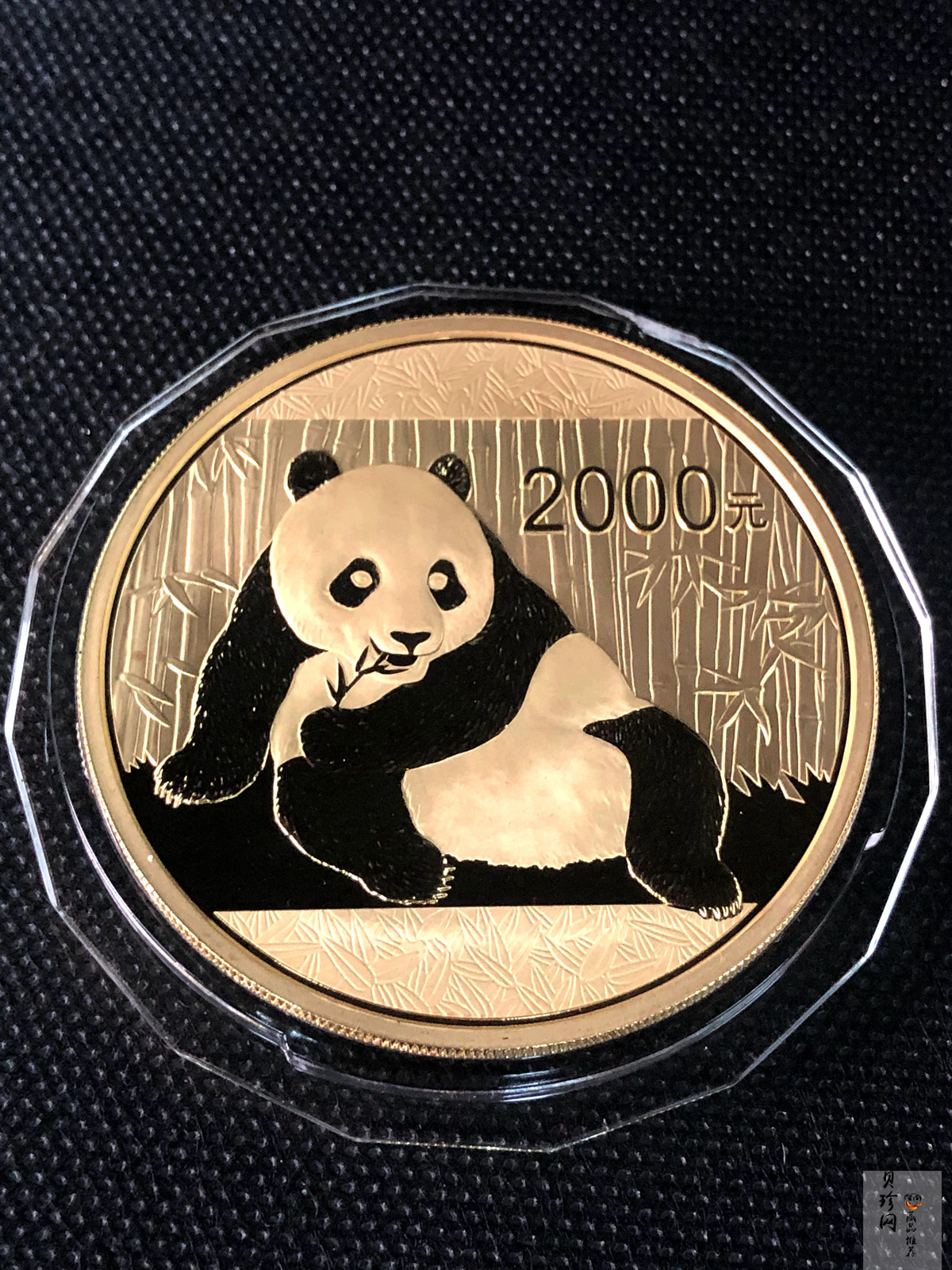 【150106】2015年熊猫5盎司精制金币