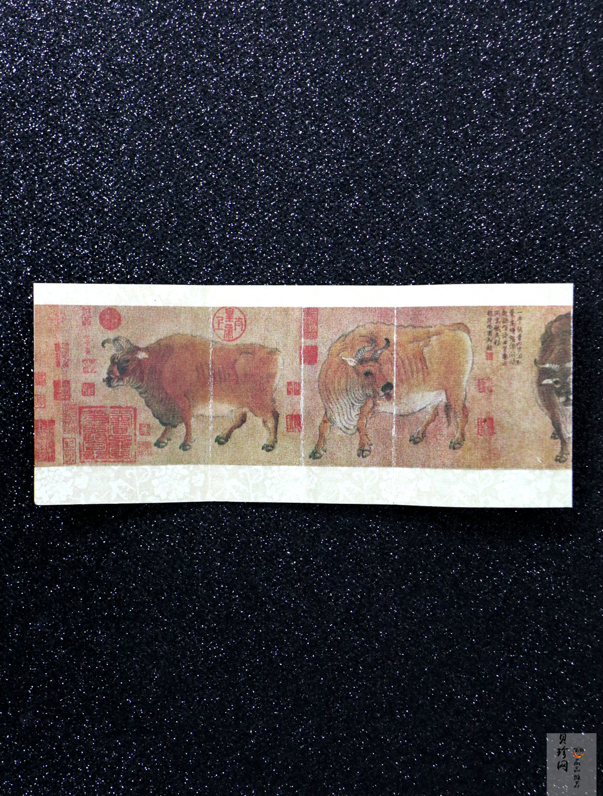 【850201】1985中国乙丑（牛）年-五牛图8克精制金币