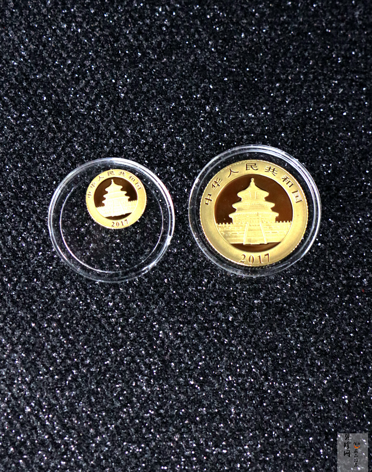 【179150】2017年熊猫普制金币5枚一套