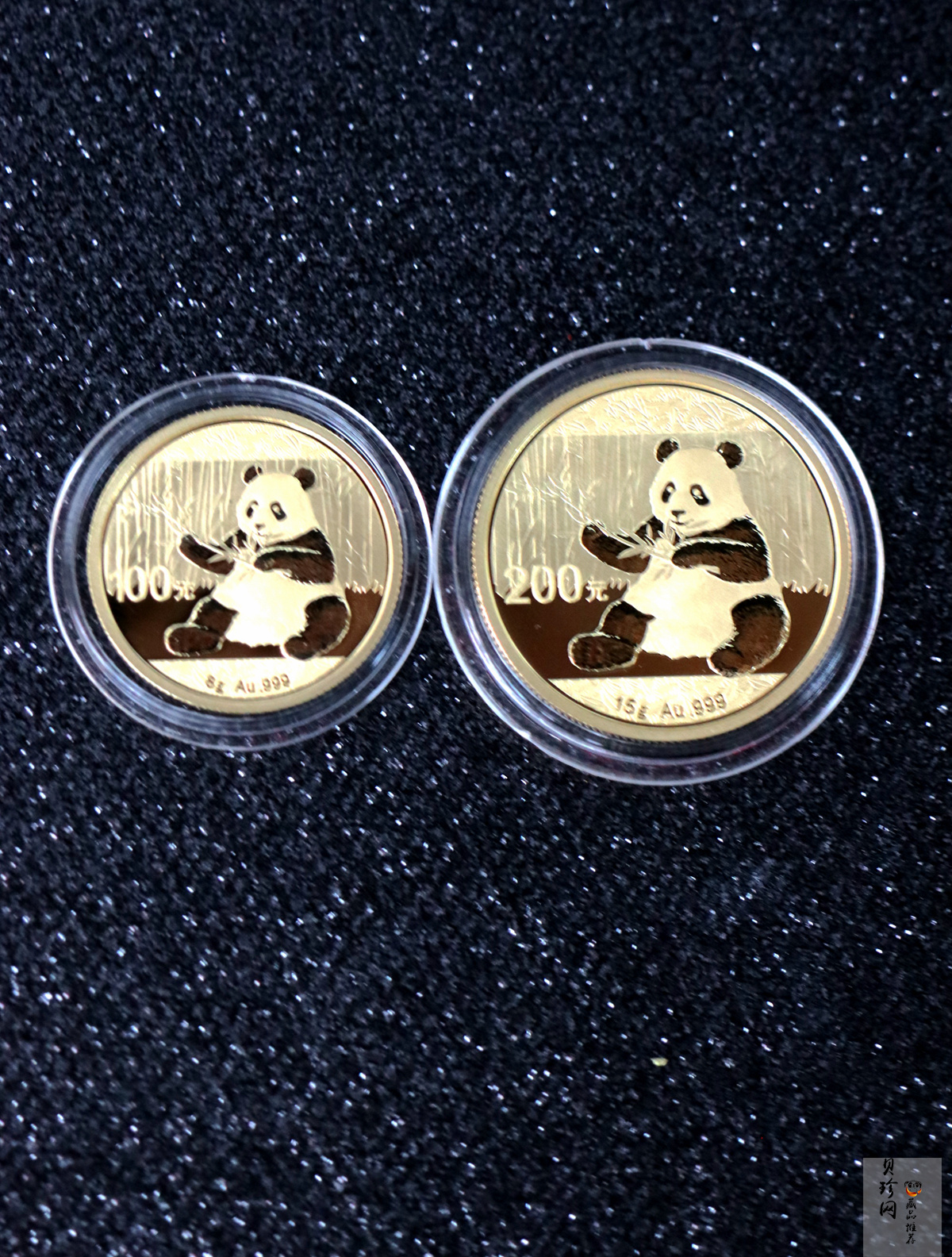【179150】2017年熊猫普制金币5枚一套