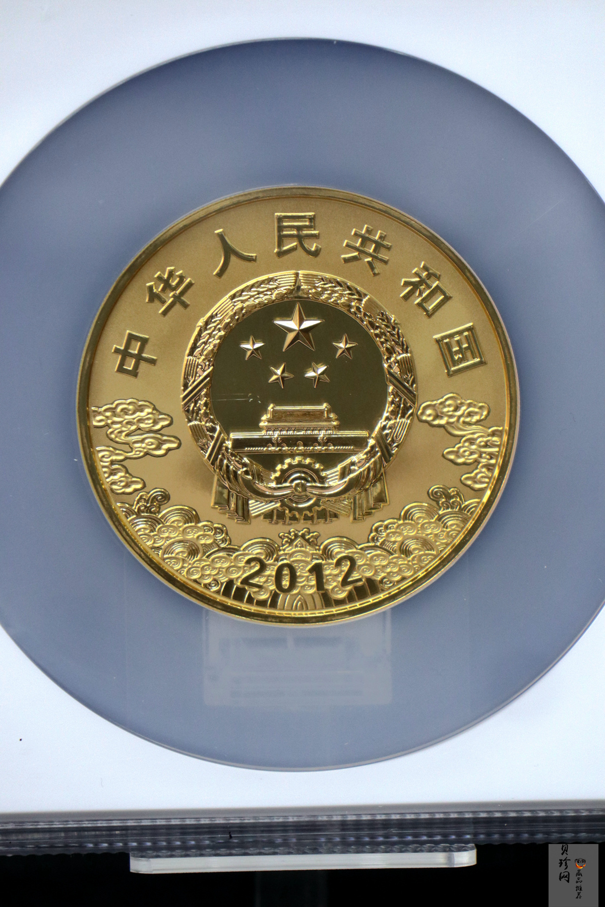 【120501】2012年京剧脸谱第（3）组-关羽5盎司精制彩金币