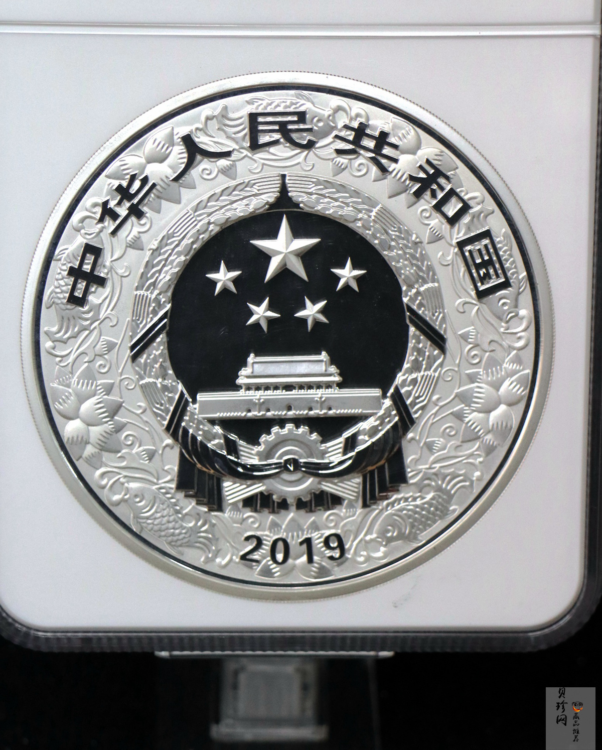 【194712】2019年中国己亥（猪）年金银纪念币1公斤圆形银币