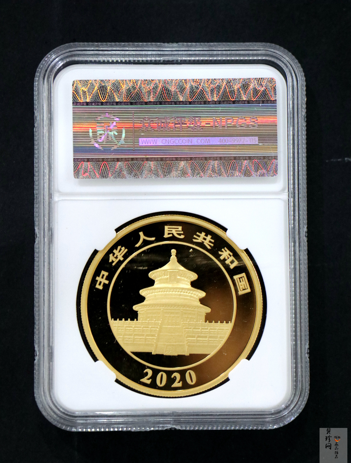 【200106】2020年熊猫50克金币