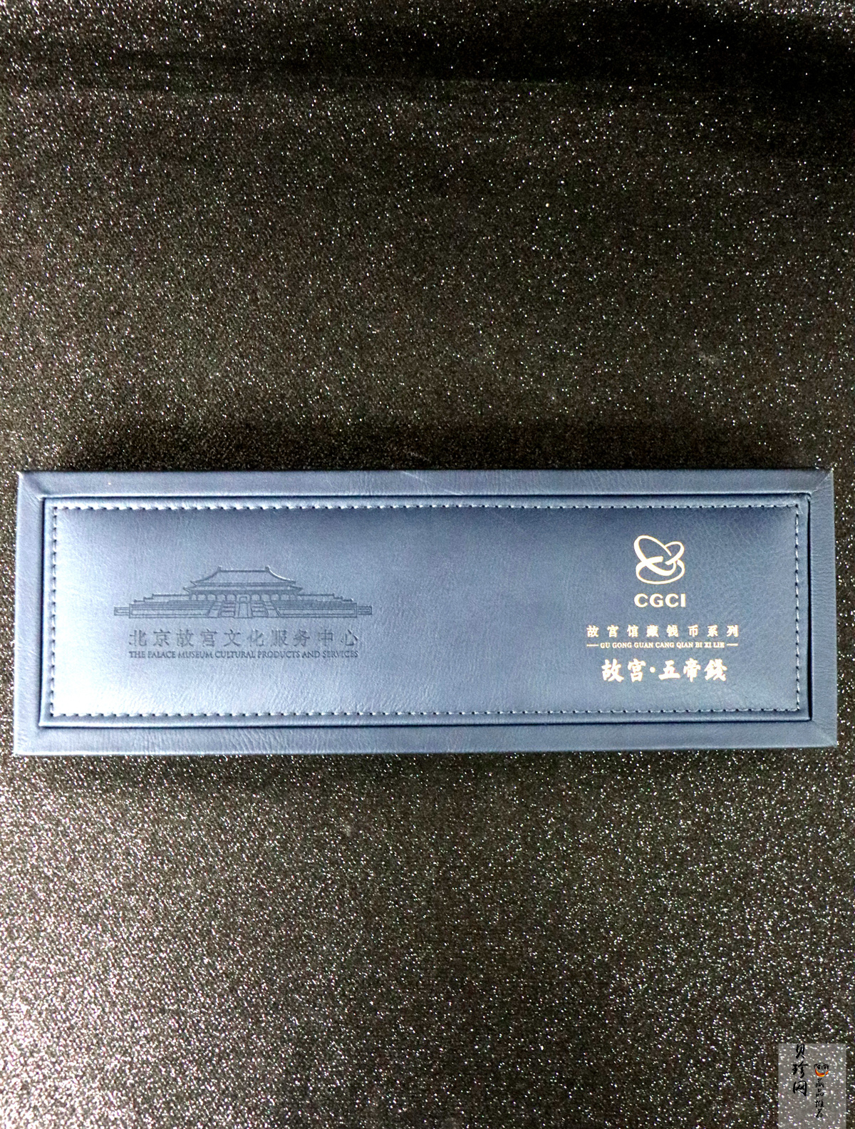 【009650】故宫馆藏钱币·清·五帝钱10g金章五枚一套