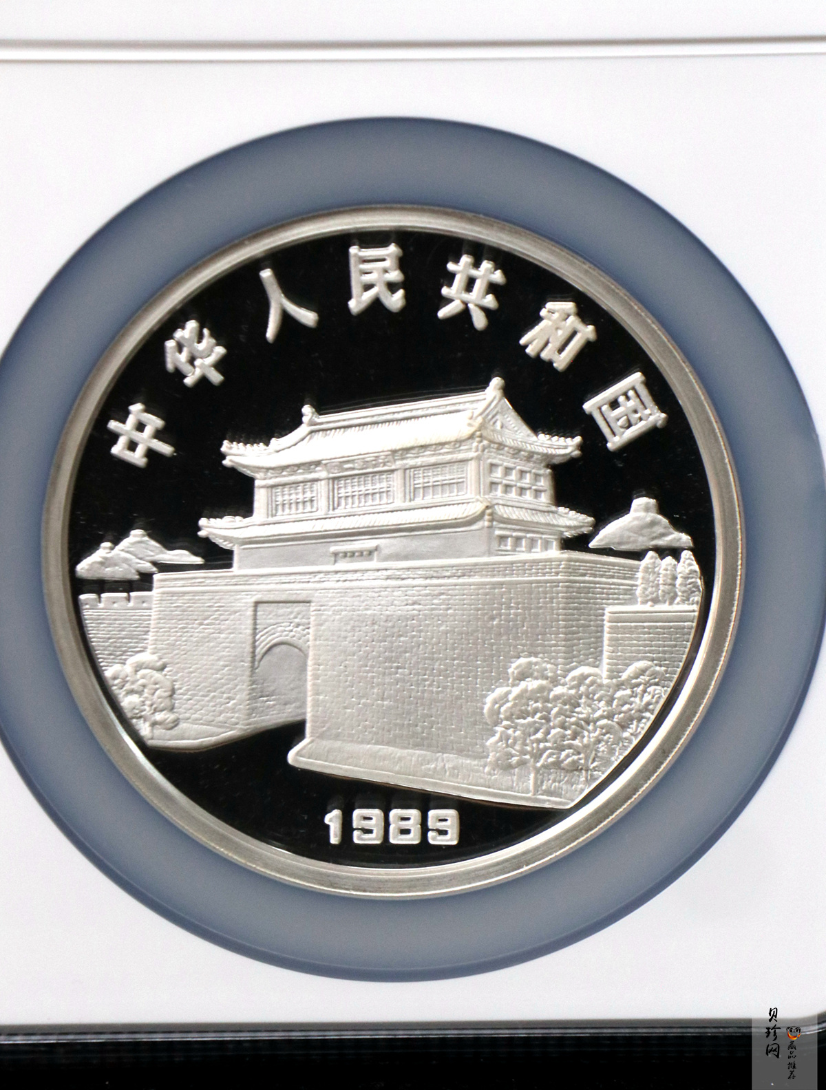 【890205】1989中国己巳（蛇）年12盎司精制银币
