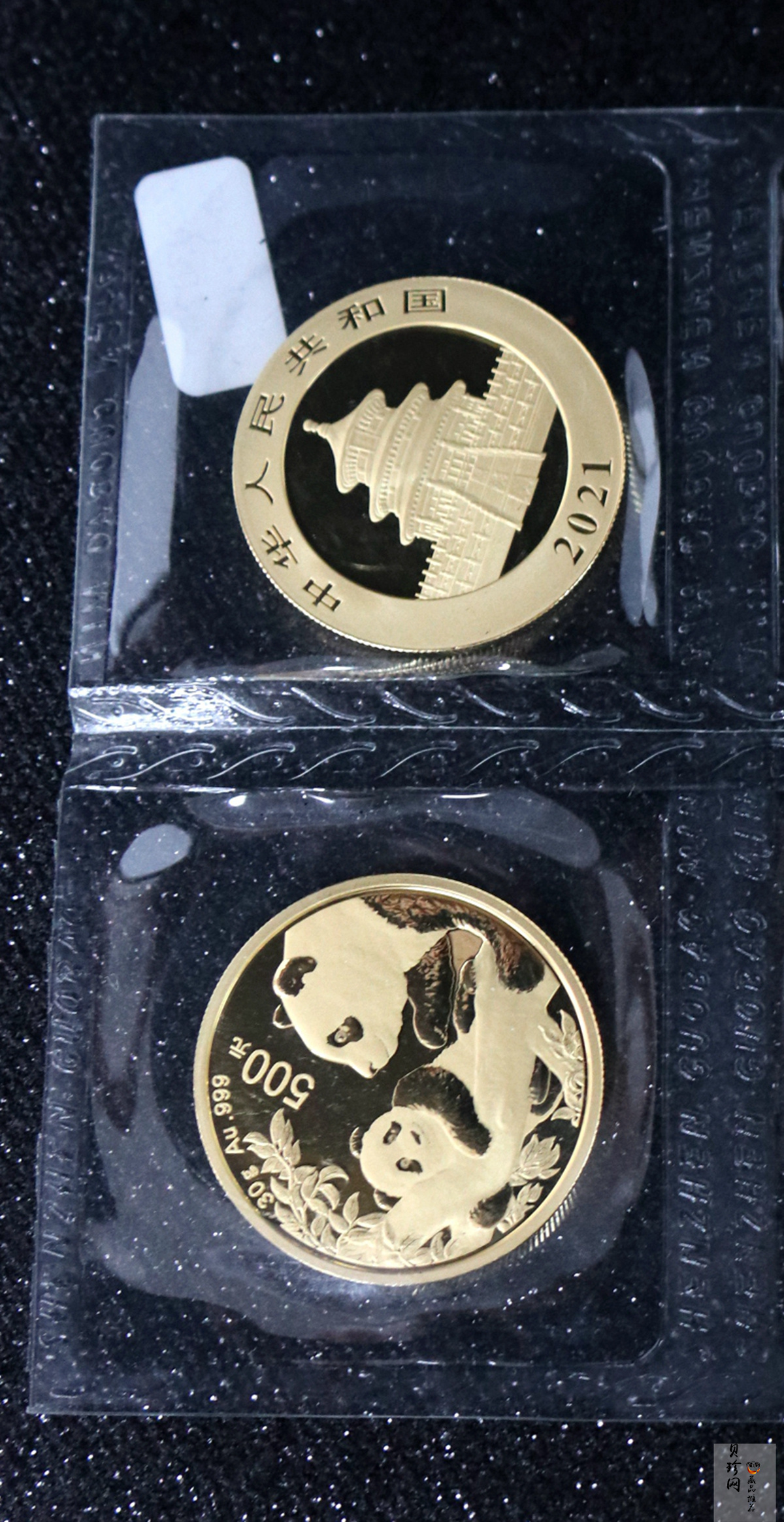 【210101】2021年熊猫30克普制金币