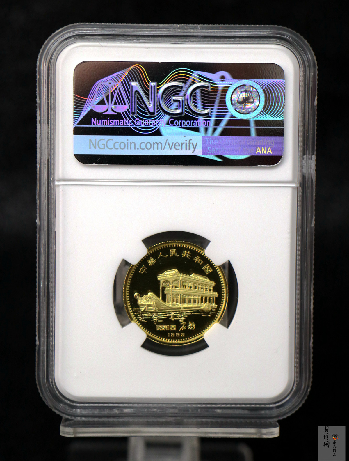 【850201】1985中国乙丑（牛）年-五牛图8克精制金币