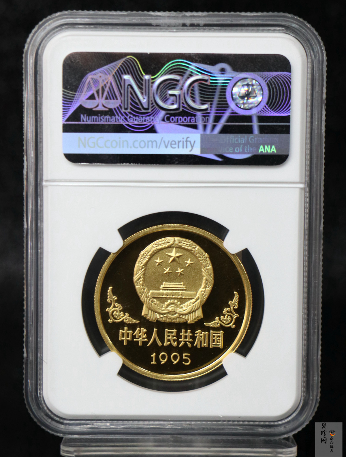 【950304】1995中国乙亥（猪）年-趣猪图1盎司精制金币