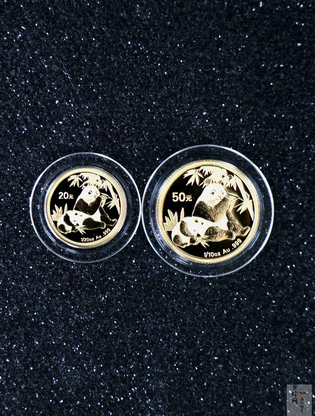 【079070】2007年熊猫普制金币5枚一套