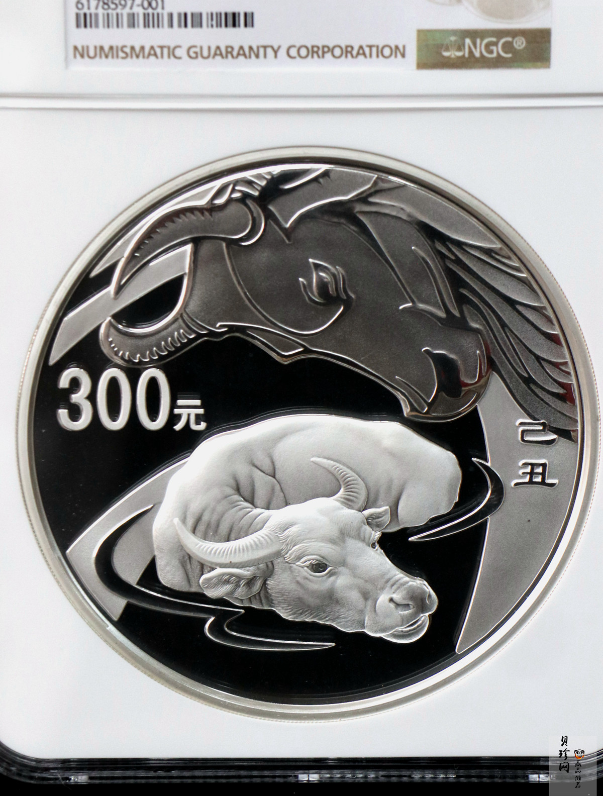 【080701】2009年己丑牛年生肖1公斤精制银币