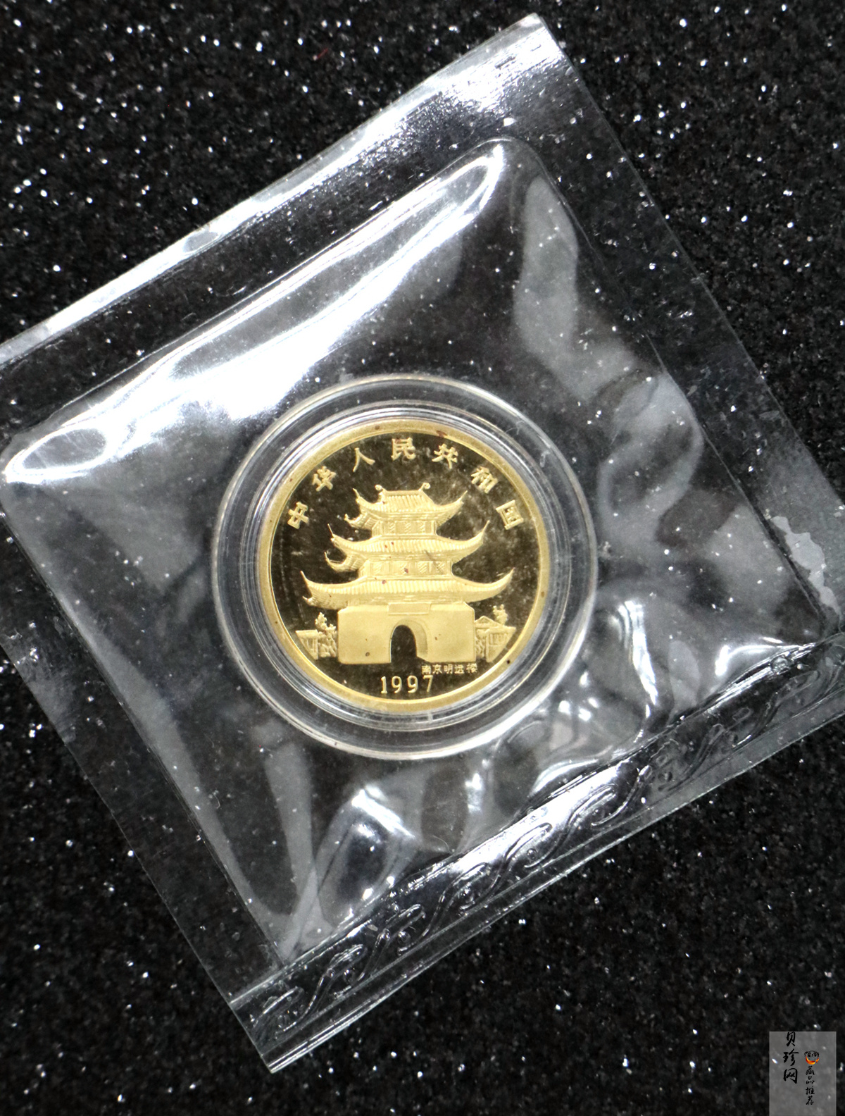 【970309】1997中国丁丑（牛）年金币-小牛图1/10盎司普制金币