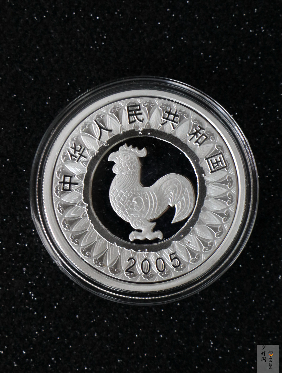 【050211】2005年乙酉鸡年生肖1盎司普制银币