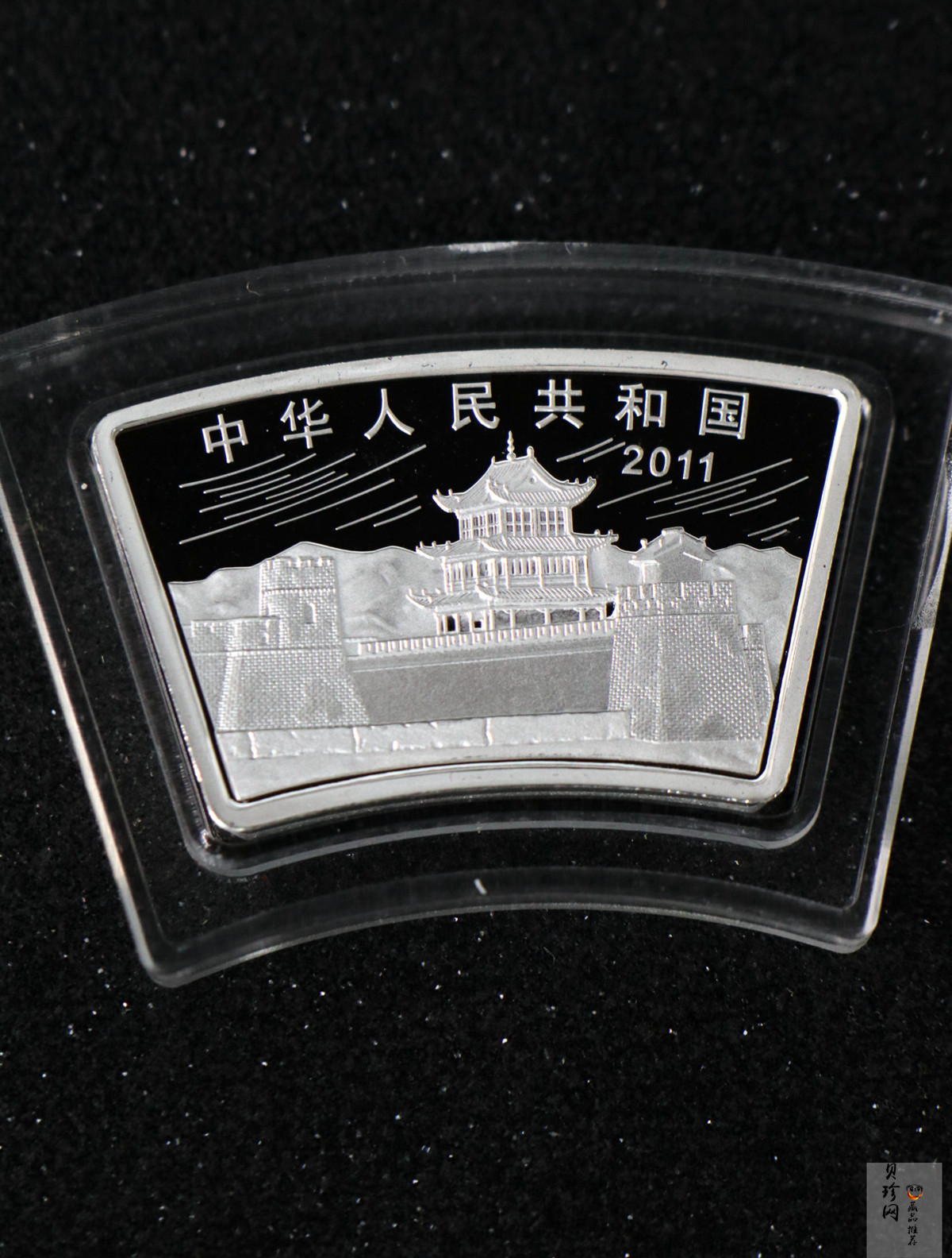 【119040】2011年辛卯兔年生肖扇形金银币2枚一套
