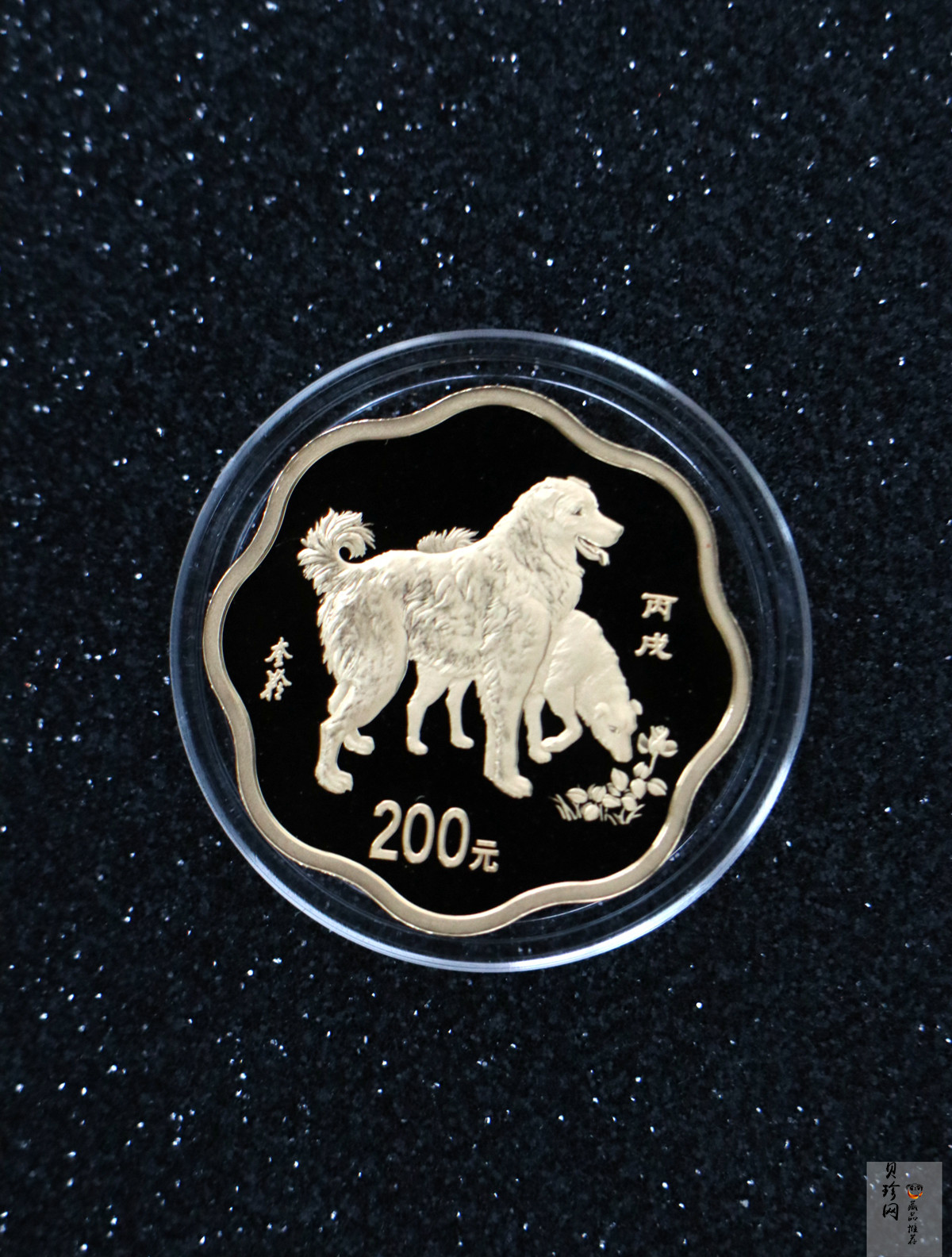 【069030】2006年狗年梅花生肖金银币