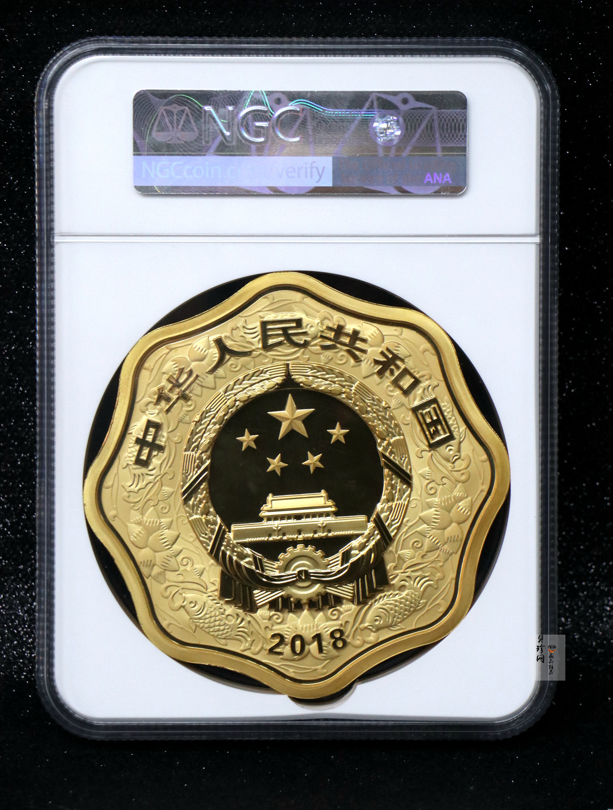 【181414】2018年戊戌狗年生肖1公斤梅花金币