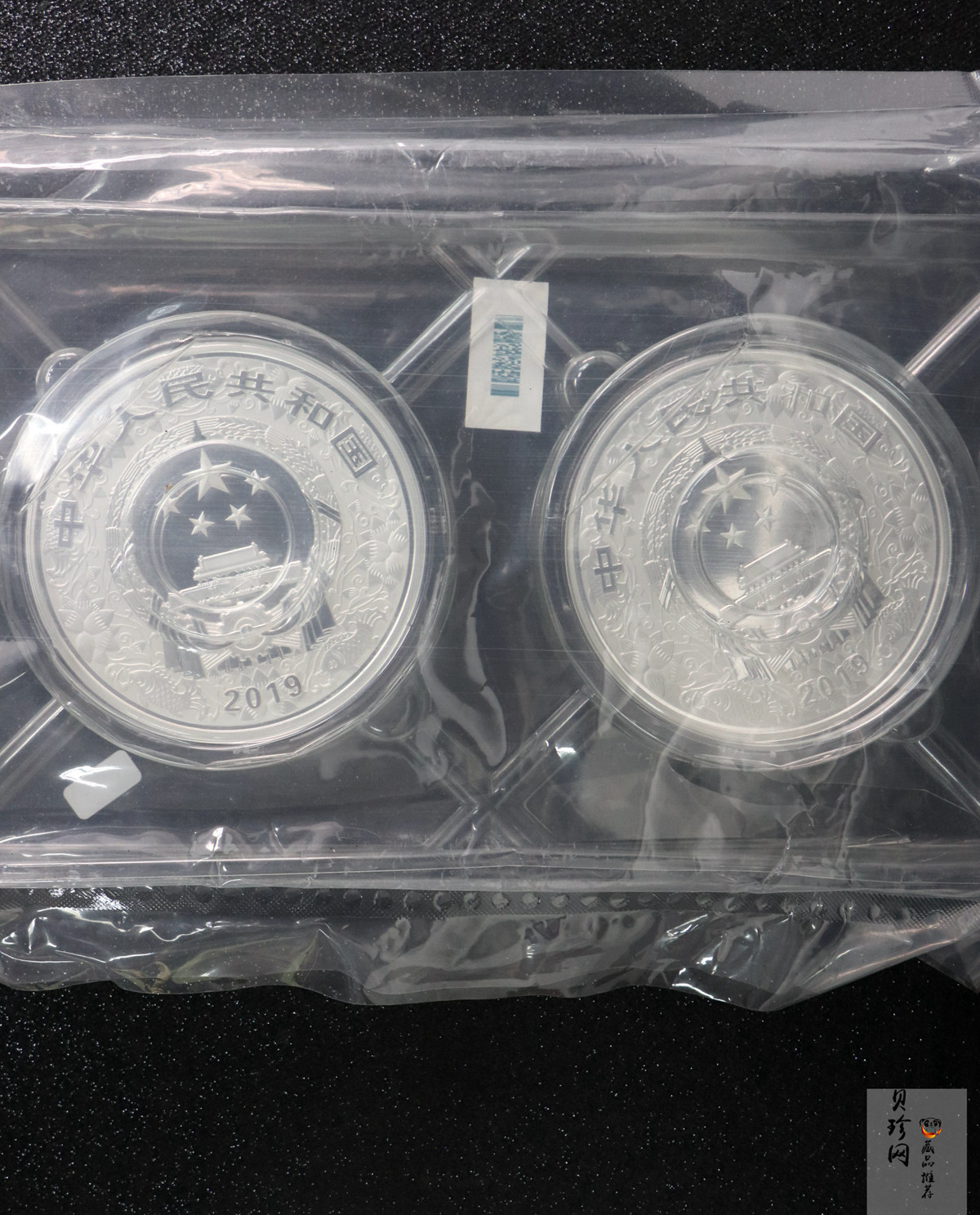 【191121】2019中国己亥（猪）年金银纪念币1公斤圆形银质纪念币