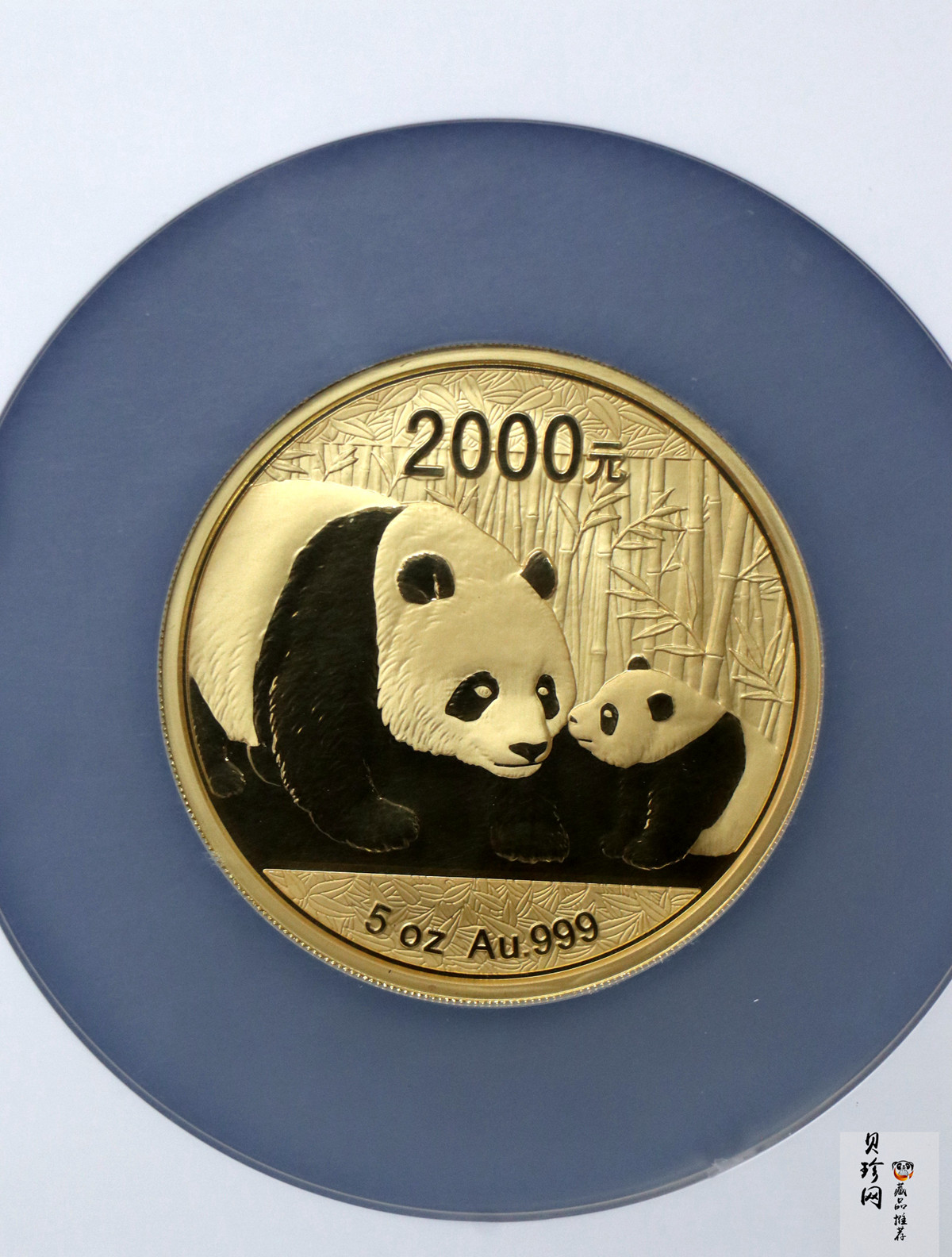 【101406】2011年熊猫5盎司精制金币