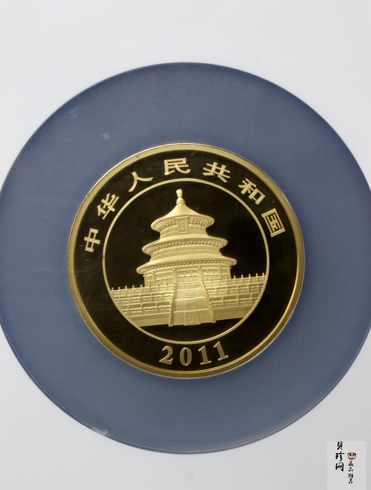 【101406】2011年熊猫5盎司精制金币