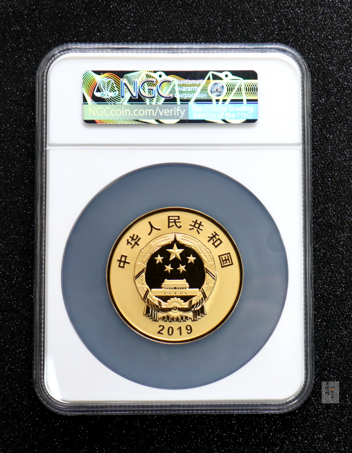 【191101】2019年中华人民共和国成立70周年150克圆形金币