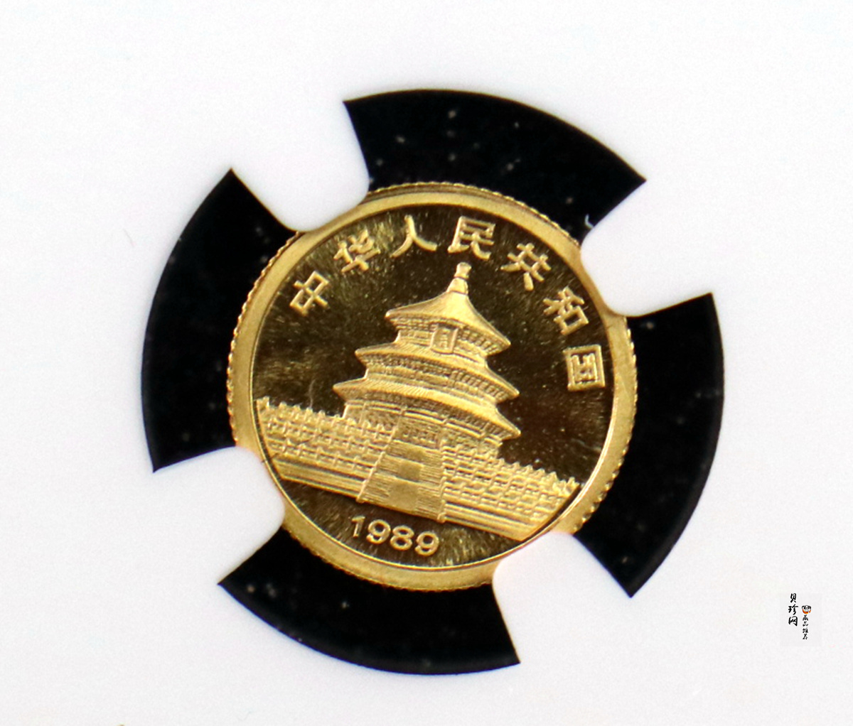 【890105】1989版熊猫1/20盎司普制金币