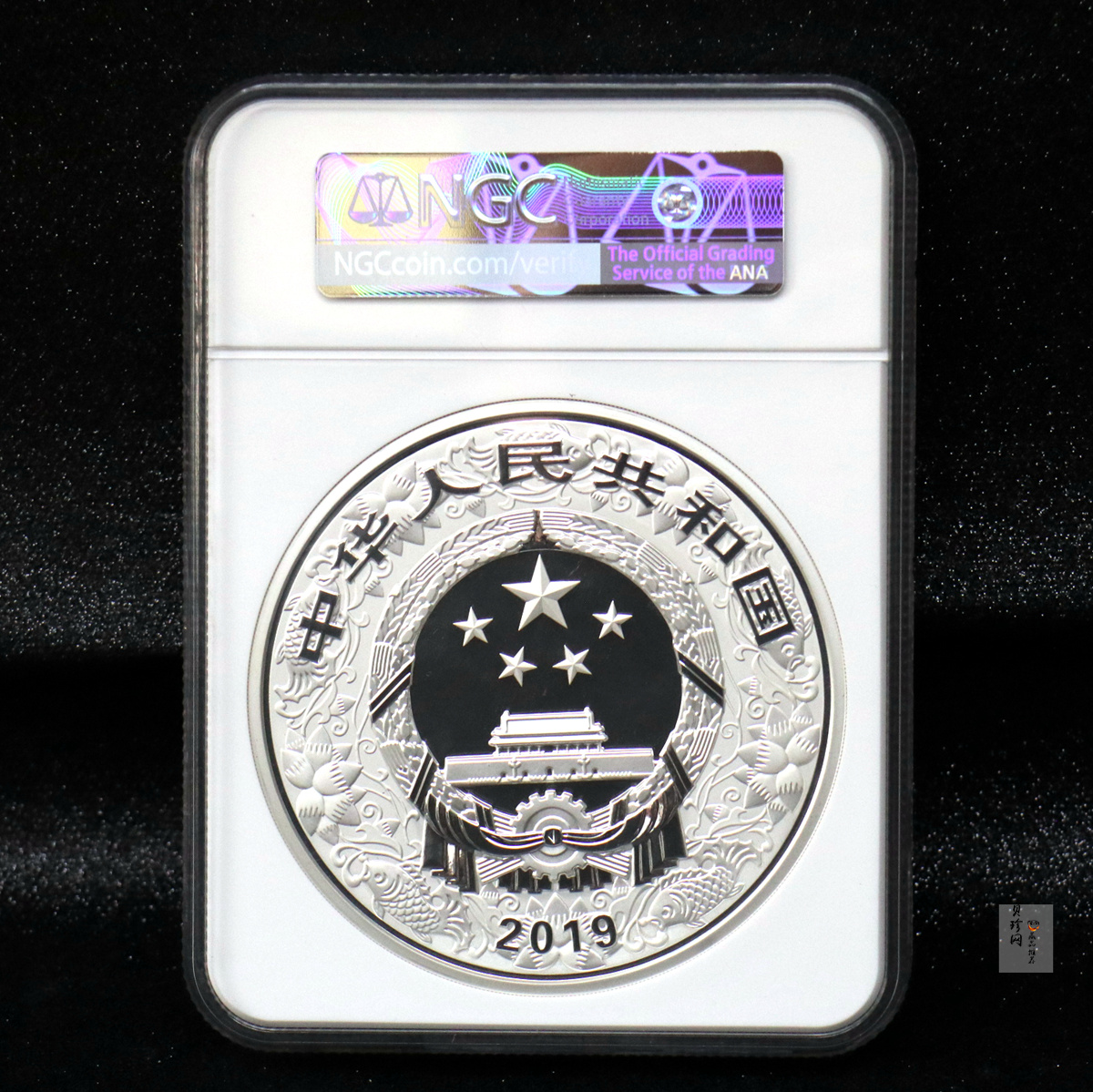 【191121】2019中国己亥（猪）年金银纪念币1公斤圆形银质纪念币