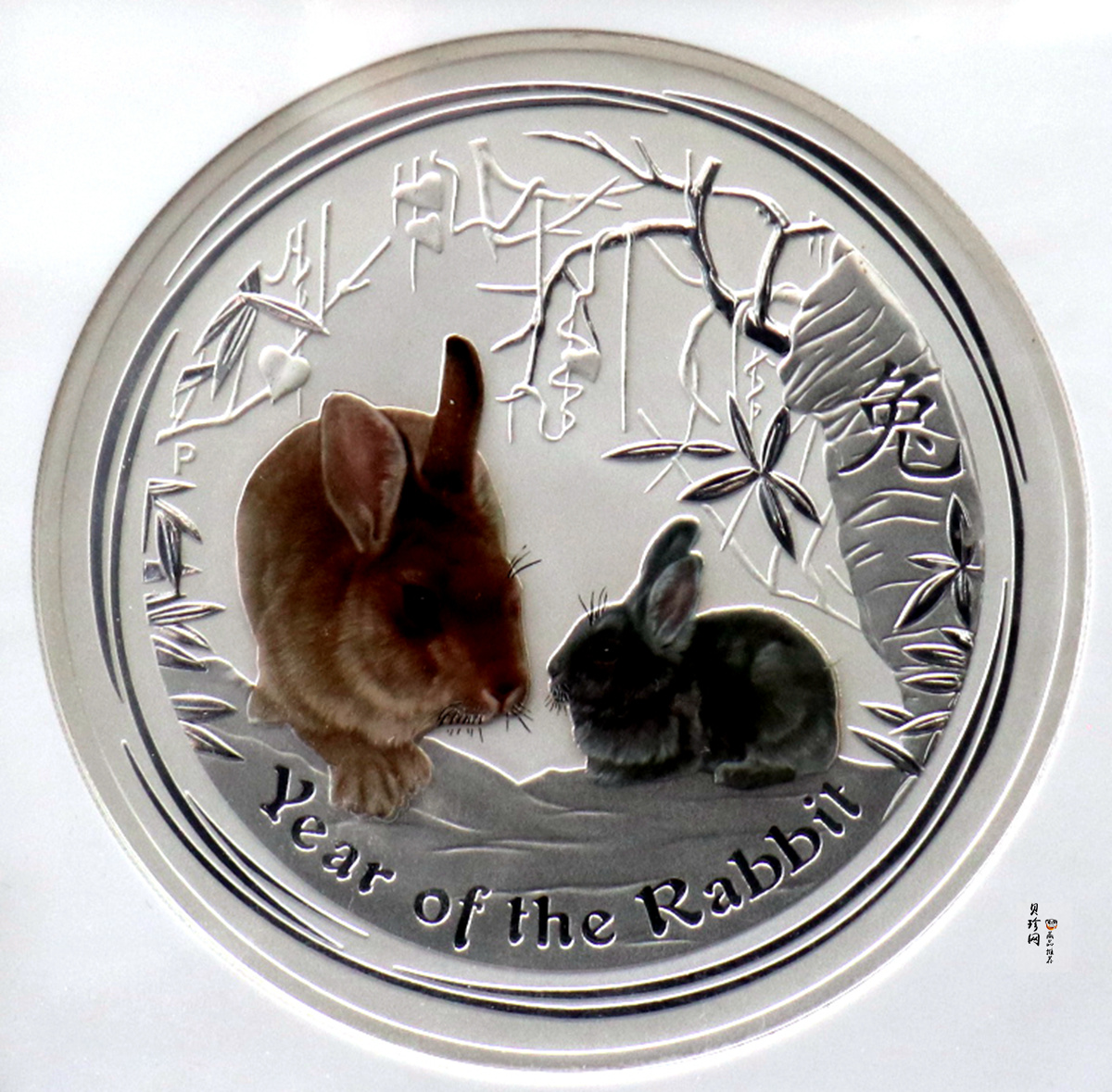 【119290】2011年澳大利亚兔年生肖公斤纪念银币