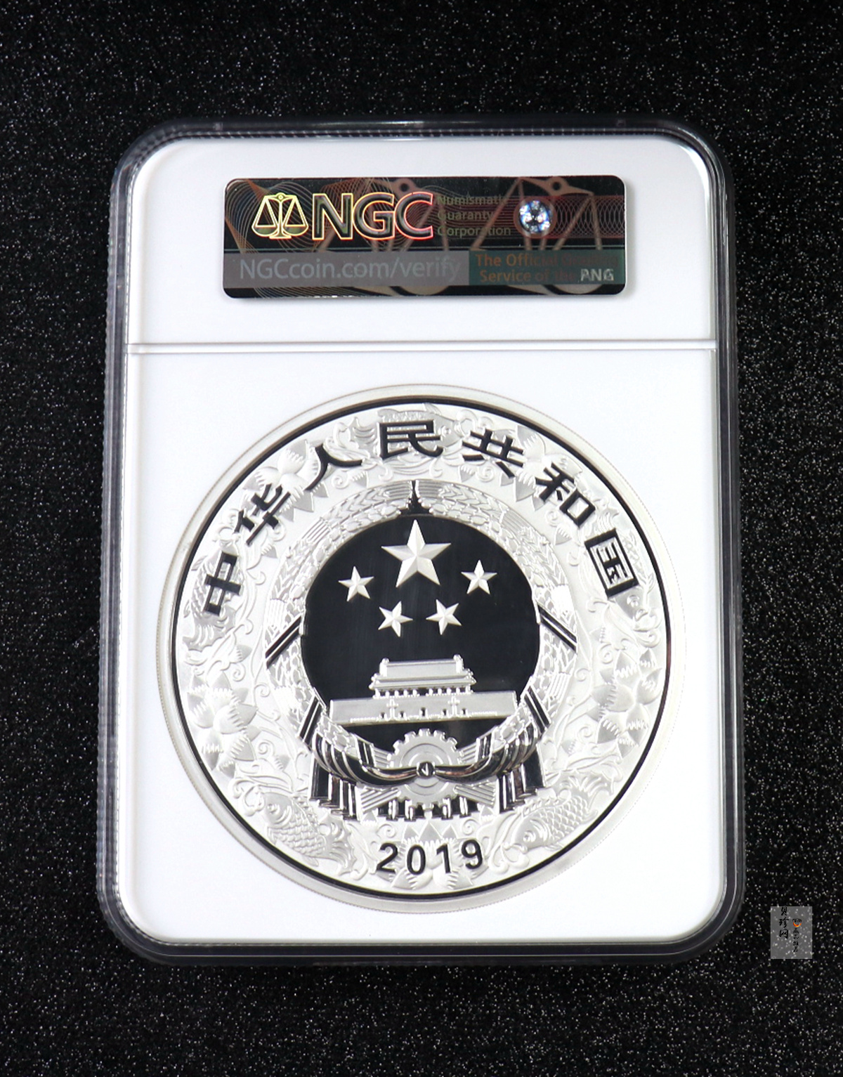 【191115】2019中国己亥（猪）年金银纪念币1公斤圆形银币