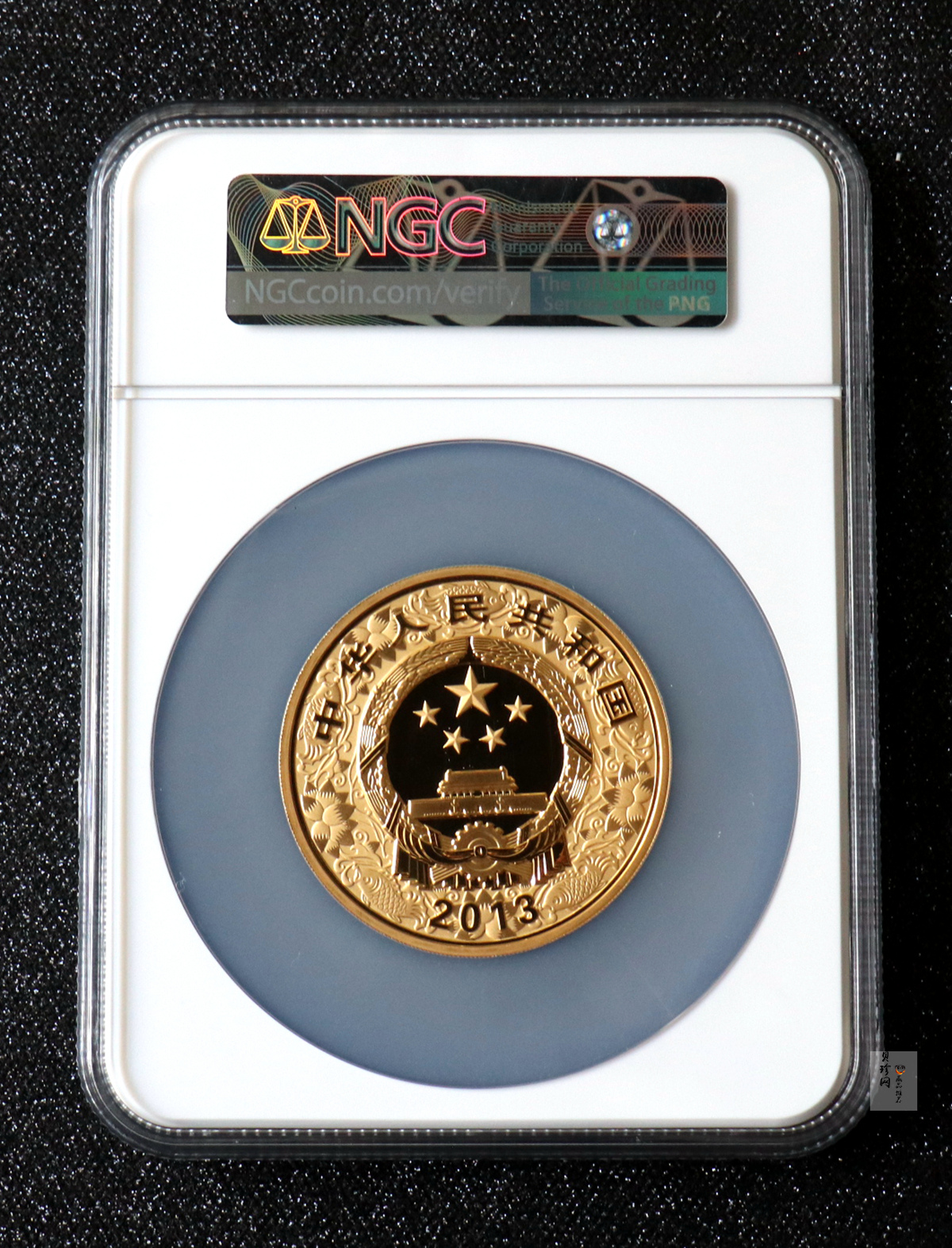 【120911】2013年癸巳蛇年生肖5盎司彩色金币