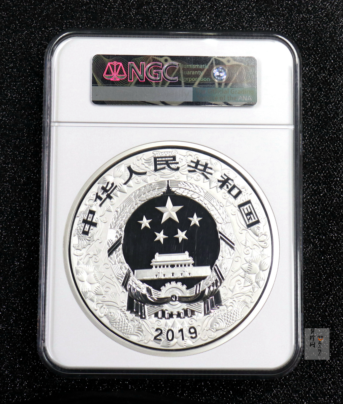 【191115】2019中国己亥（猪）年金银纪念币1公斤圆形银币