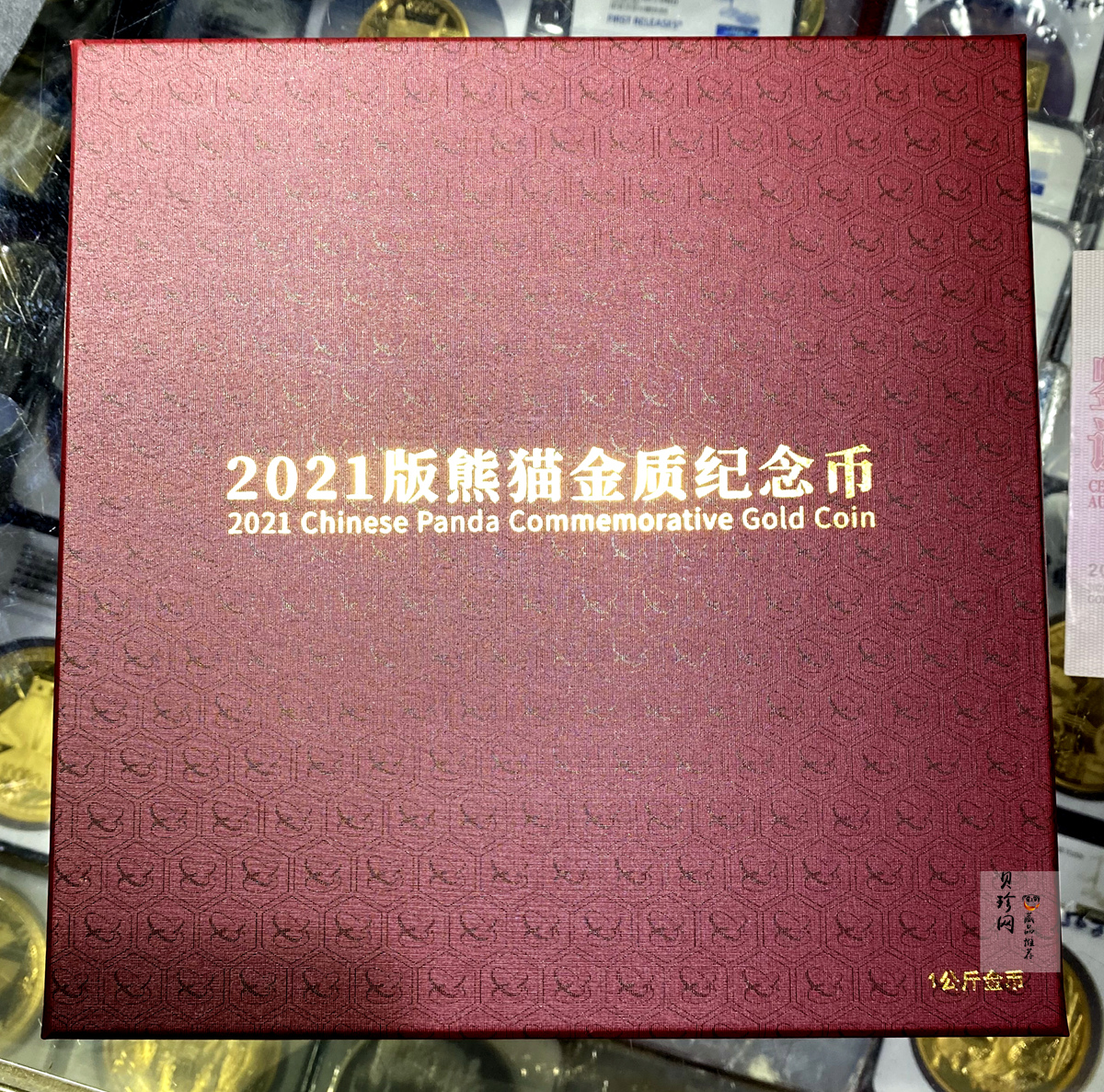 【210107】2021版熊猫1公斤圆形精制金币