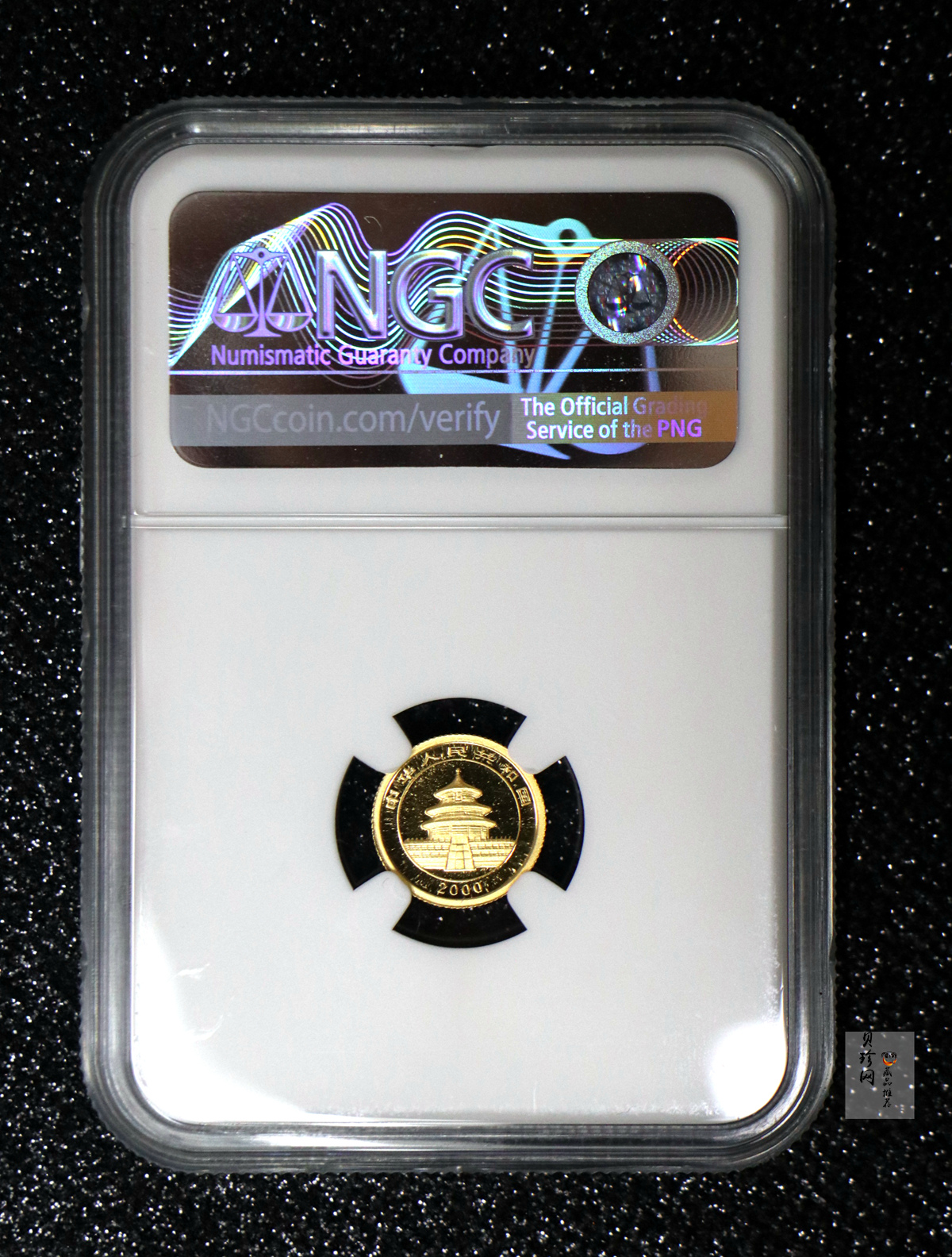 【009050】2000年熊猫普制金币五枚一套