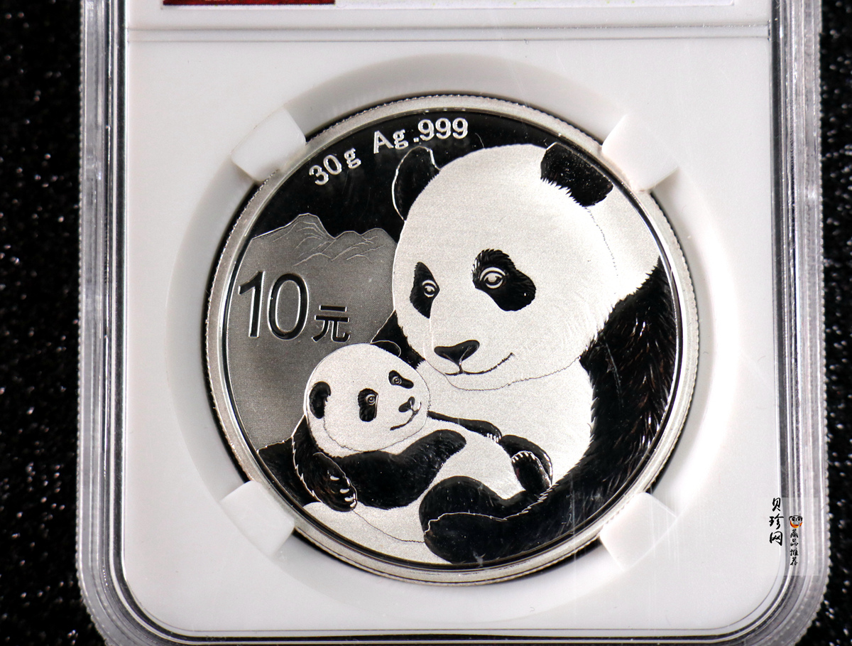 【190324】2019年熊猫30克普制银币