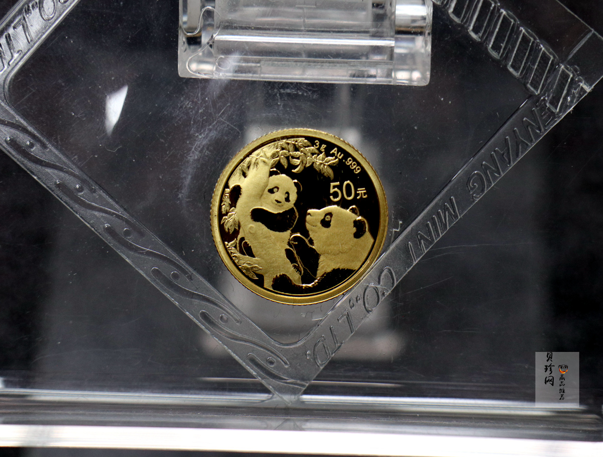 【210105】2021年熊猫3克金币