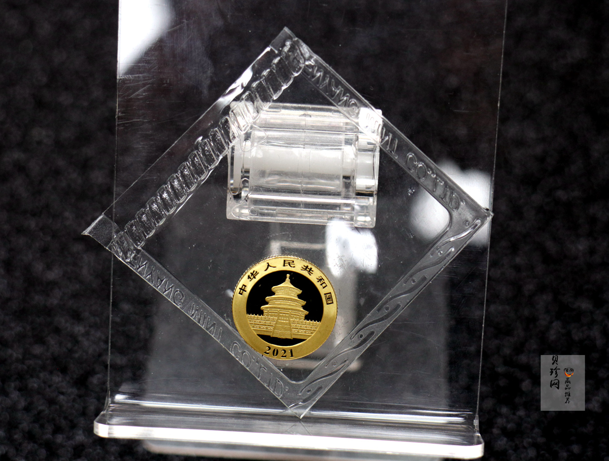 【210105】2021年熊猫3克金币