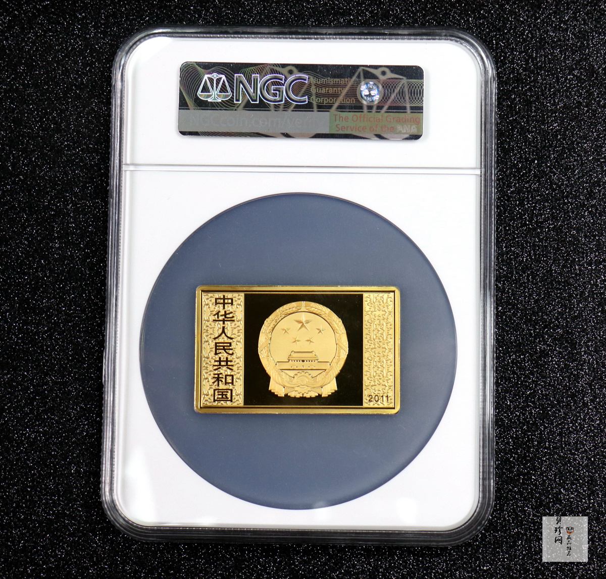 【111602】2011年中国古典文学名著《水浒传》第（3）组-呼延灼月夜赚关胜5盎司长方形精制彩金